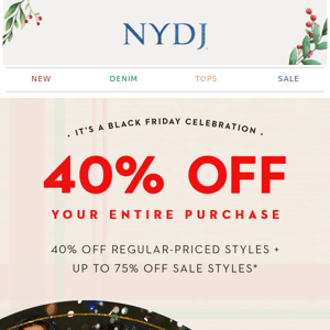 Feast on 40% OFF Your Entire Purchase