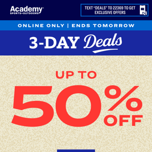 👉 Ends Tomorrow: Up to 50% Off Deals