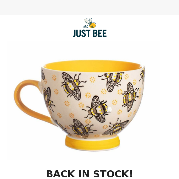 🚨 BACK IN STOCK! - Busy Bee Mugs
