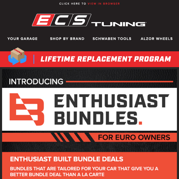 Introducing ECS Enthusiast Bundles For Your Euro!!!