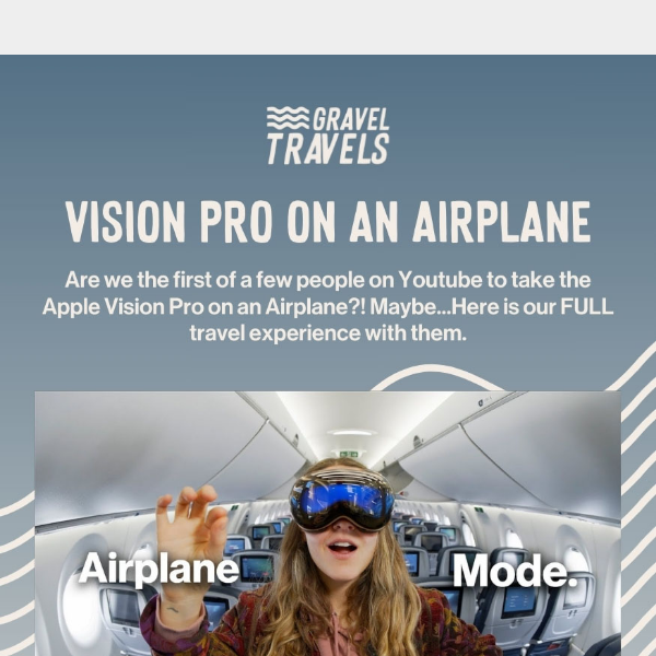 We Tried Apple Vision on a Plane 🤯