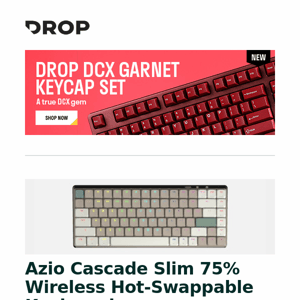 Azio Cascade Slim 75% Wireless Hot-Swappable Keyboard, Audioengine HD4 Bluetooth Speakers with Headphone Amp, Bunny Land Desk Mats and more...