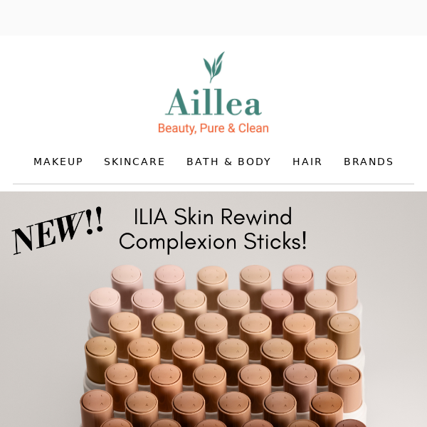 NEW! ILIA Skin Rewind Complexion Sticks