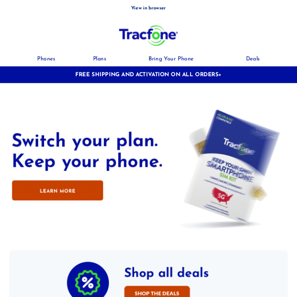 Switching to Tracfone is easy 🙌