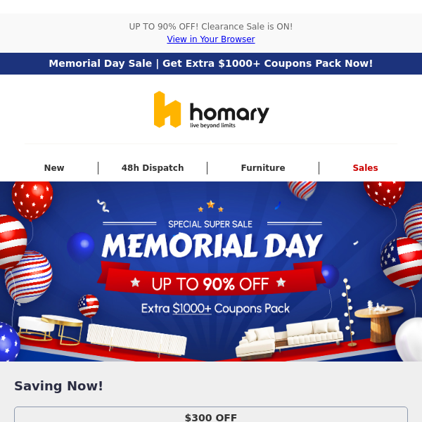 Top Picks for Memorial Day! 💥 More than $1000 Coupons Pack Inside!