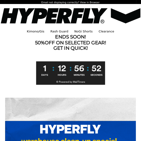 📦HYPERFLY WAREHOUSE CLEAN UP