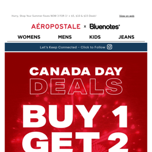 🇨🇦  CANADA DEALS! 3 FOR 1 STORE WIDE CONTINUES!