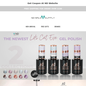 🔥 HOT Selling: New LDS CAT EYES GEL 🐱✨