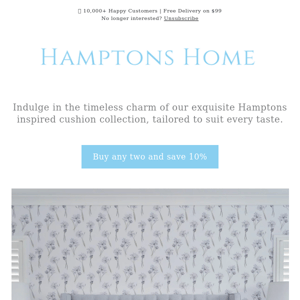 💙 Hamptons Style Cushions