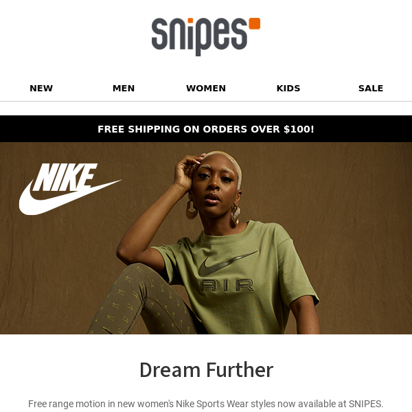 More Motion in New Nike - Snipes USA
