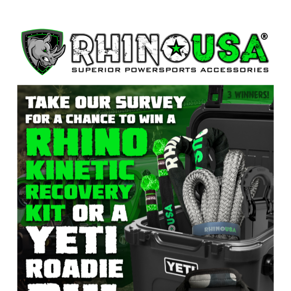 Rhino USA Kinetic Energy Recovery Rope - UTV News