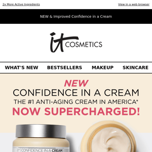 In With the NEW: Confidence in a Cream