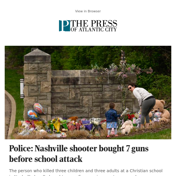 Police: Nashville shooter bought 7 guns before school attack