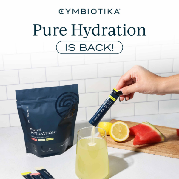 CHEERS! Pure Hydration is back in stock 💧