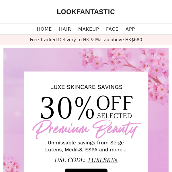 Luxe Savings ✨ 30% Off Premium Beauty