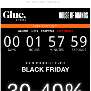 ⏲ FINAL HOURS OF BLACK FRIDAY