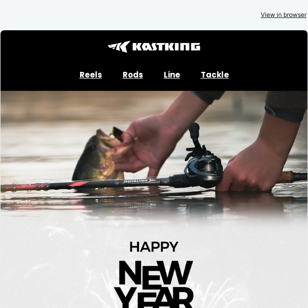 Unleash the New Year with New Gear: Tackle 2024 with KastKing!