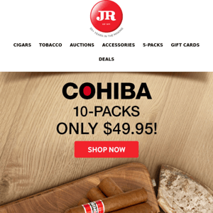 ►► Think fast, don't miss out on this Cohiba special