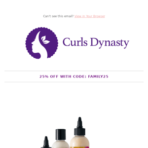 Last chance for 25% - Unlock Your Best Curls this year!