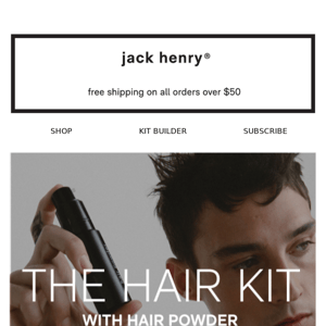 the hair kit just got better.