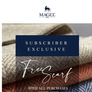 Subscriber Exclusive - Free Gift with Purchase