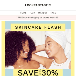 SKIN FLASH⚡ Extra 5% off skincare inside