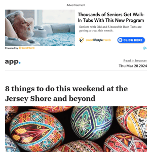 Top Stories: Easter events in Belmar, Asbury Park, and more things to do this weekend at the Shore
