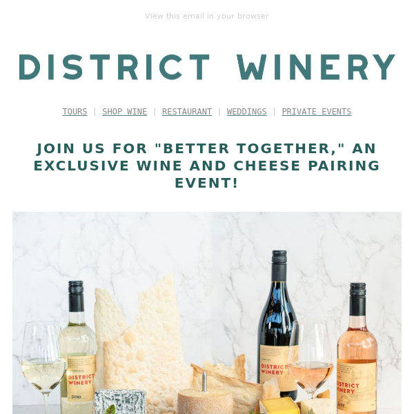 A Wine and Cheese Event You Don't Want to Miss 🧀