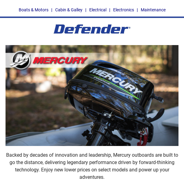 Scary Good Deals on Mercury Outboard Motors