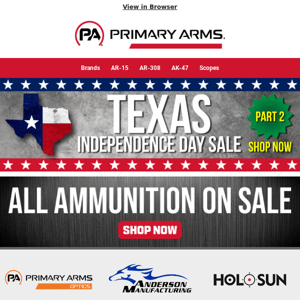 HUGE Deals on Firearms right NOW!​