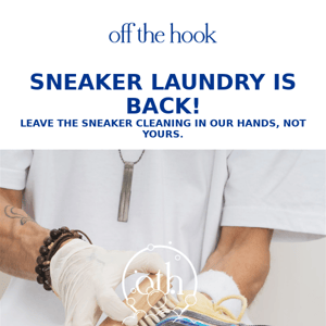 Sneaker Laundry is back!