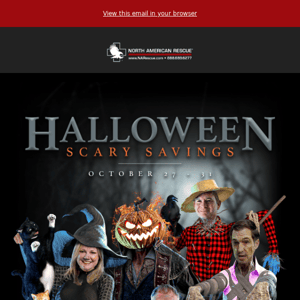 Halloween Scary Savings Starts NOW!