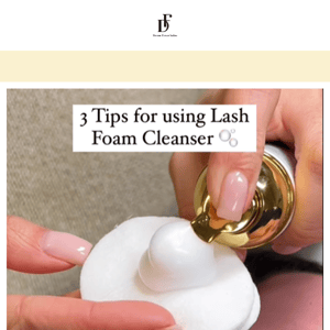 3 TIPS when using Foam Cleanser⚡️