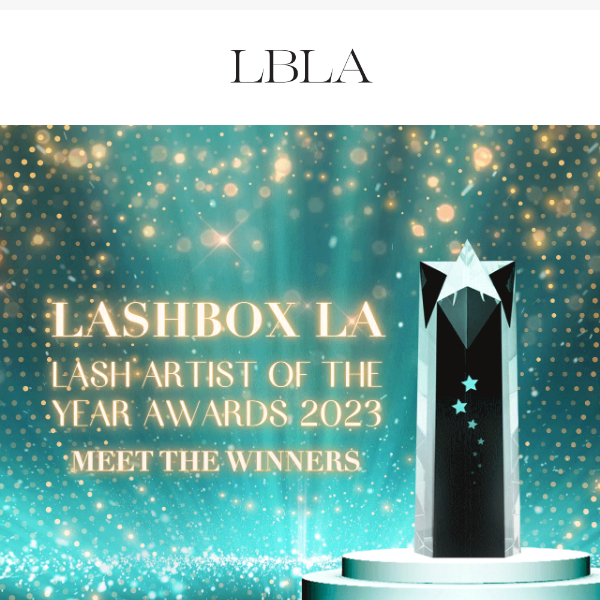🌟 Meet the Winners of the Lash Artist of the Year Awards 🏆✨