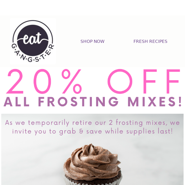 REMINDER: Retiring 2 Products...20% Sale! 🧁