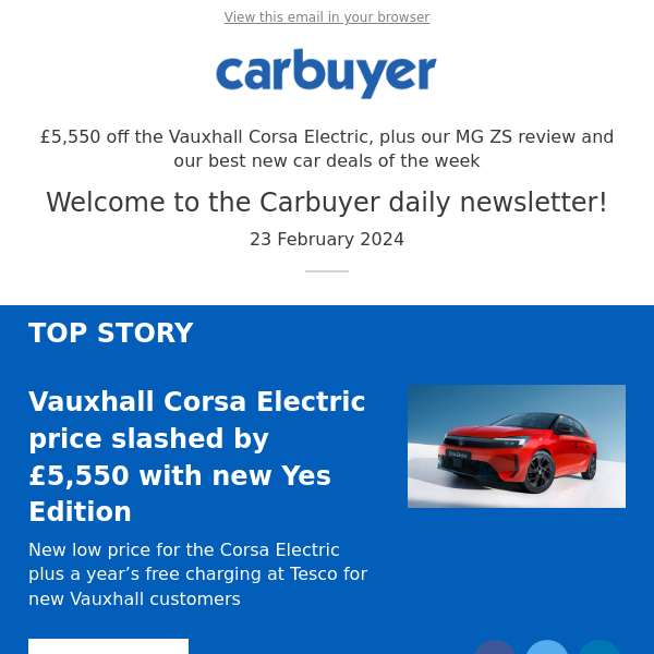 Vauxhall Corsa EV £5k PRICE CUT! 💸
