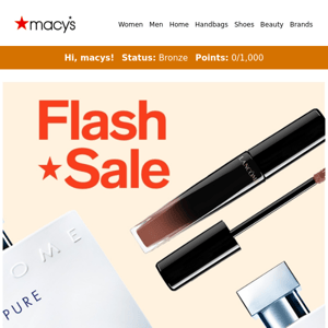 Hey Macy's! Today only: 40-50% off beauty essentials from Azzaro, Lancôme & more