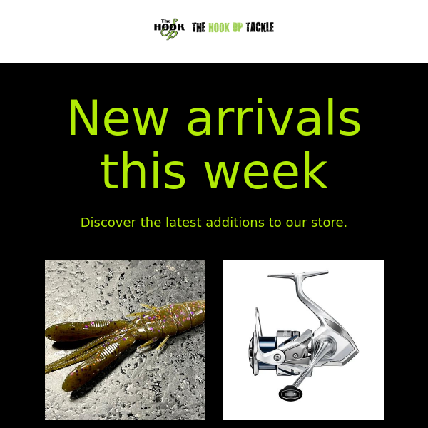 New arrivals this week