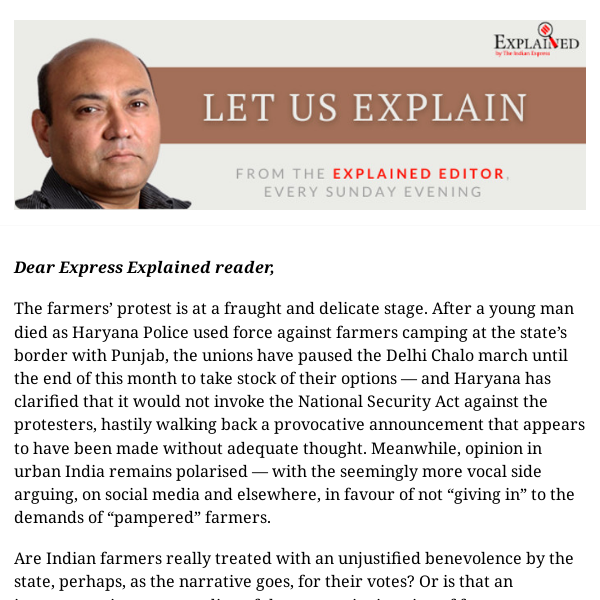 Explained Editor's Note | The situation of farmers, how to define a forest, and the Pacific link to air pollution in India