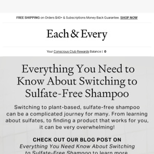 switching to sulfate-free?