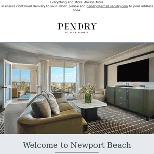 Pendry Newport Beach in Newport Beach