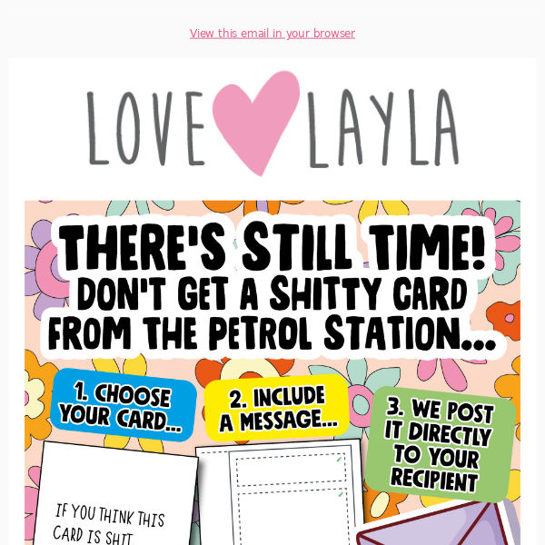 Love Layla Designs , send directly to your recipient 💌