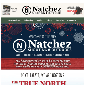 Welcome to the New Natchez Shooting & Outdoors!