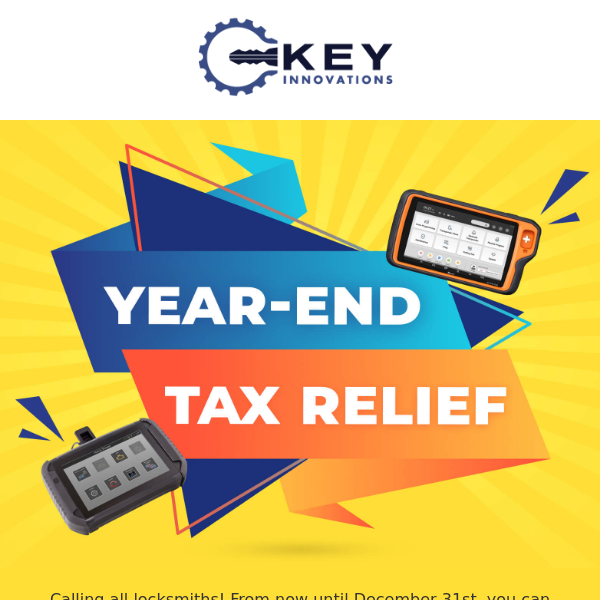 Year-End Tax Relief