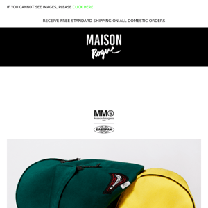 new drop: MM6 x EASTPAK  ‼️