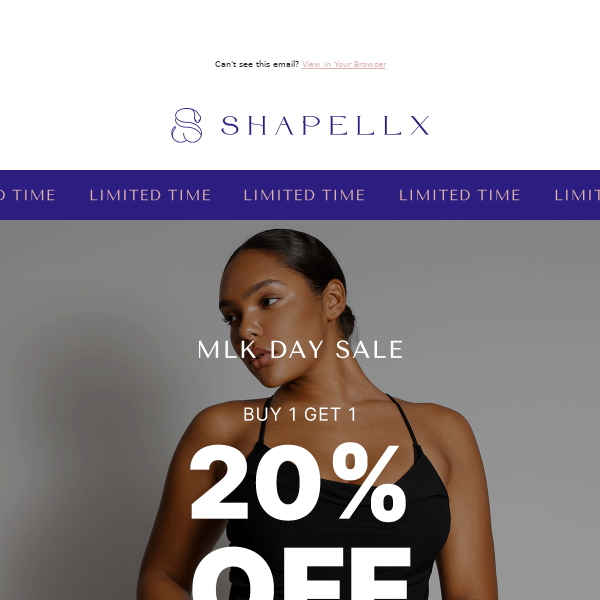 Martin Luther King Jr. Day Sale🎉 - Shapellx