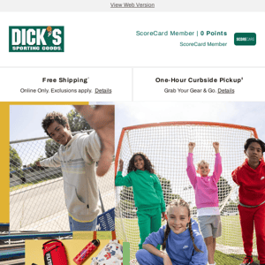 Your DICK'S Sporting Goods update! Need an extra boost?