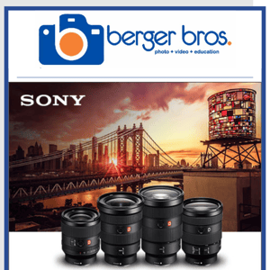 Capture Incredible Cityscapes with These Sony Lenses