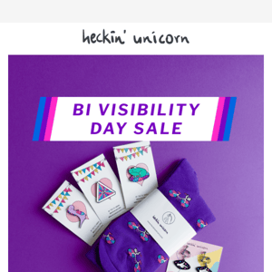 💞Bisexual Visibility Day Sale: 20% off