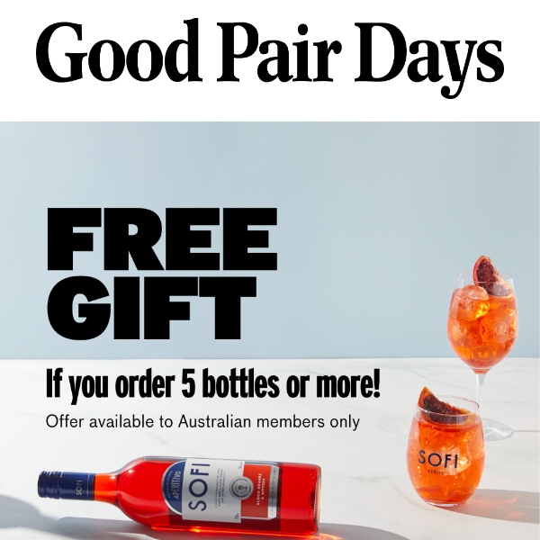 Cheers to a Free gift this month - See Inside!